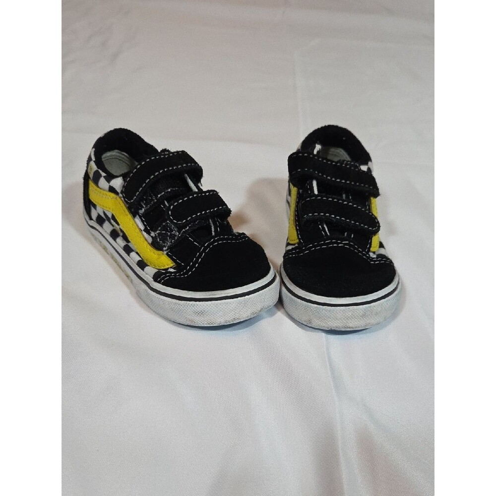 Vans x SpongeBob SquarePants Old Skool V shoes Size 6.5 Toddler